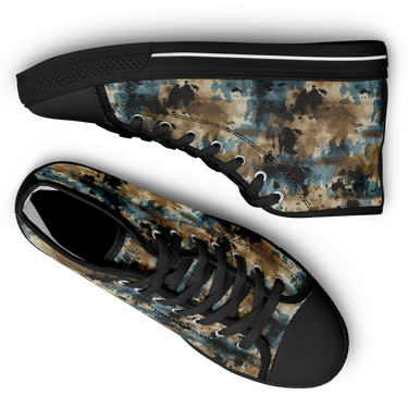 Chokefish™ Urban Peak Retro High Tops-Acid-Wash-012-2
